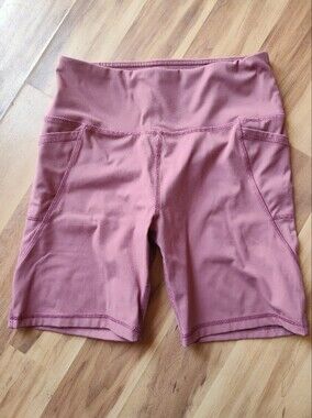 Gottex Dusty Rose Bike Shorts with Side Pockets